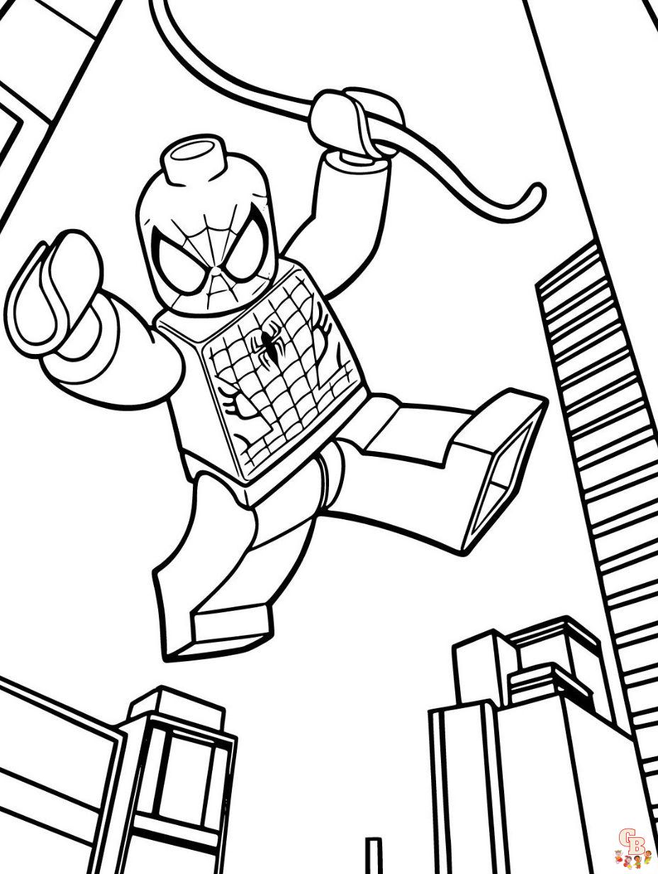 Explore our collection of printable spiderman coloring pages free