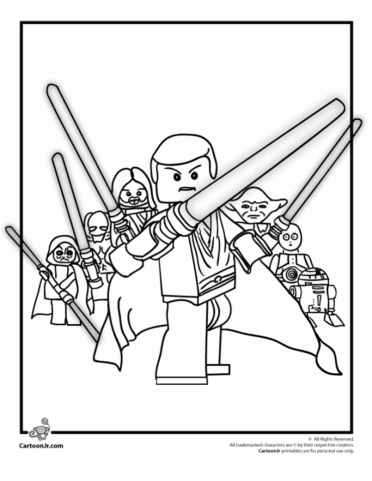 Get this printable lego star wars coloring pages
