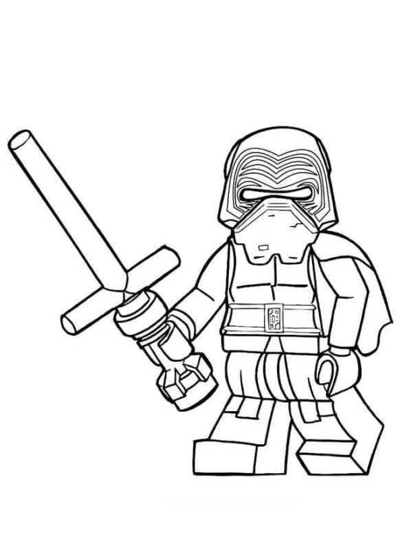 Lego star wars coloring pages