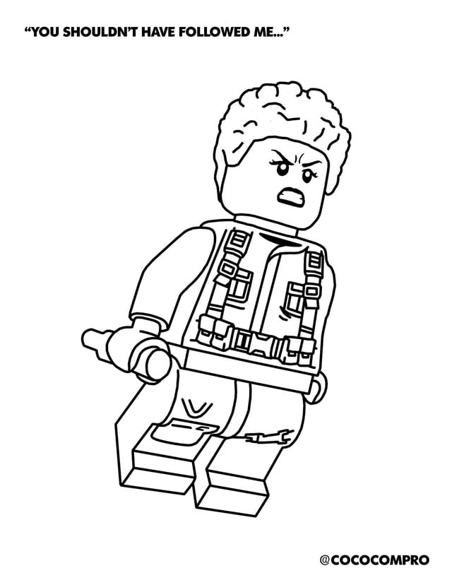 Expanse in lego coloring sheets