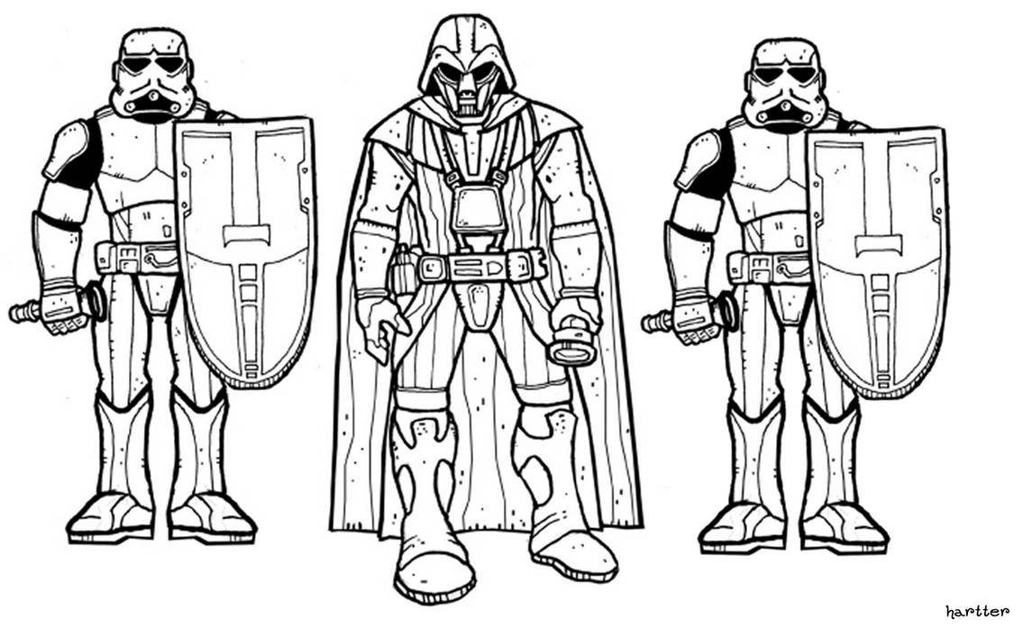 Star wars coloring pages by coloringpageswk on