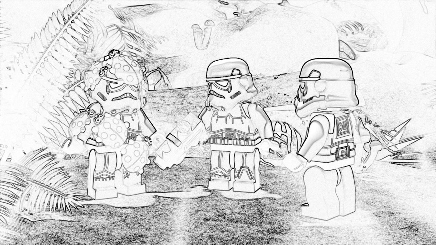 Lego star wars coloring pages the freemaker adventures