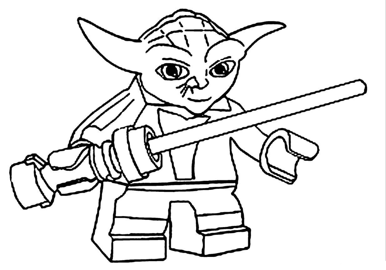 Lego star wars coloring pages