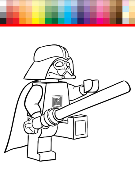 Coloring book lego star wars for android