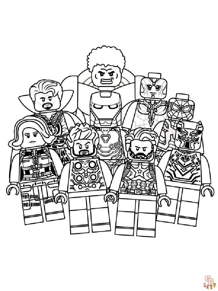 Avengers coloring pages