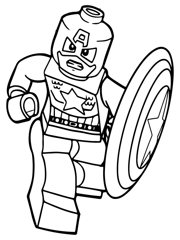 Lego avengers malvorlagen