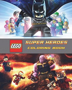 Libro lego superheroes loring book action