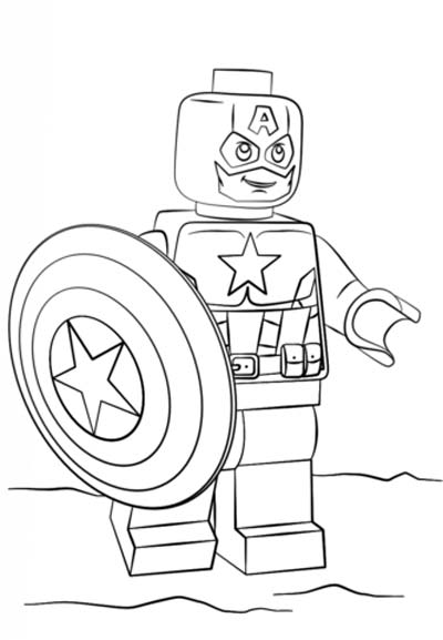 Updated avengers coloring pages
