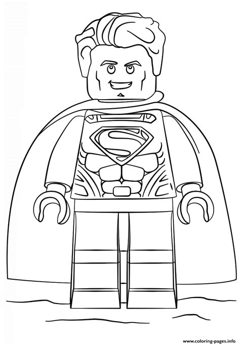 Lego superman louring pages