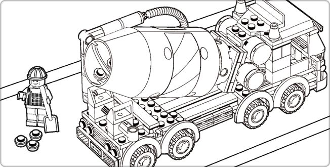 Construction coloring sheet truck coloring pages coloring pages lego birthday party