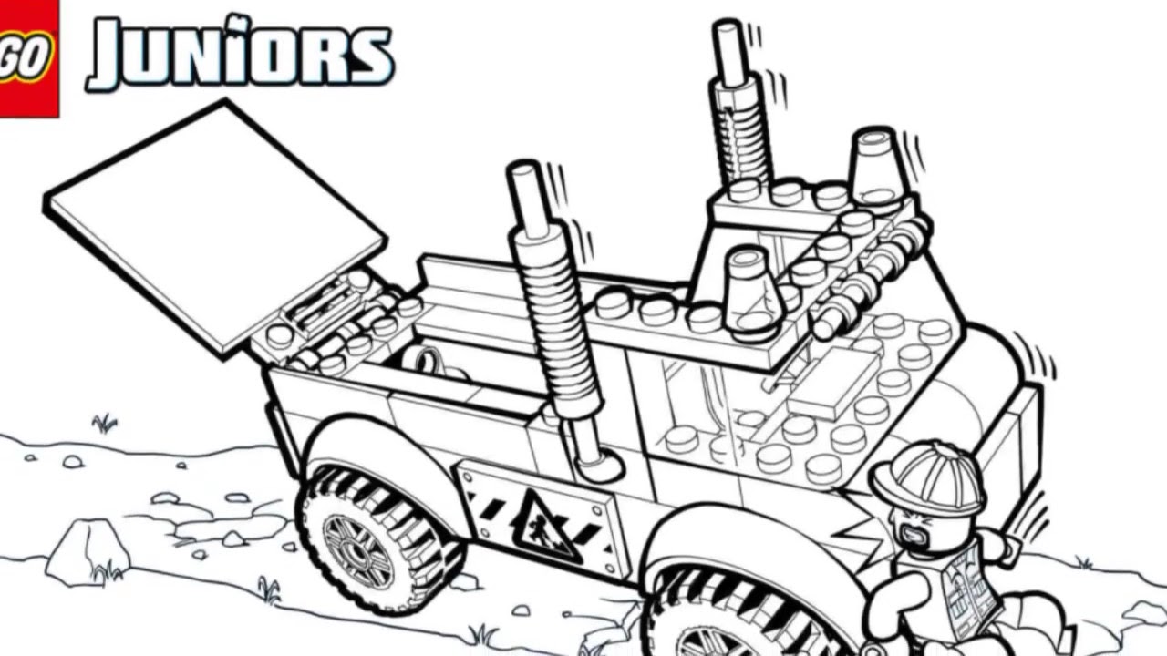 Lego coloring pages to print