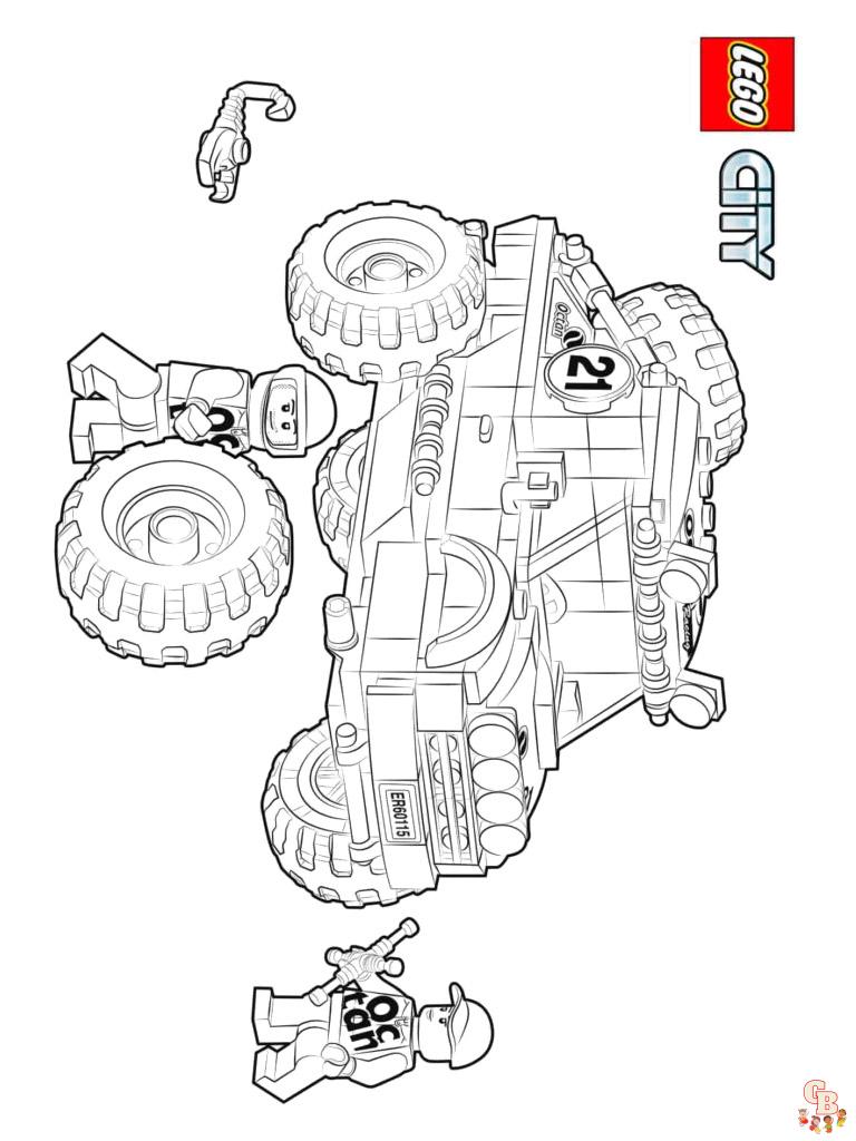 Get your free lego coloring pages