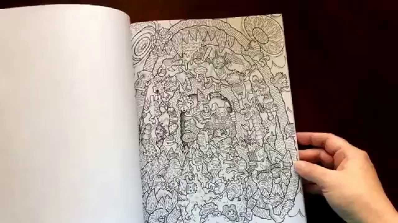 Doodle fusion by lei melendres and zifflin coloring books