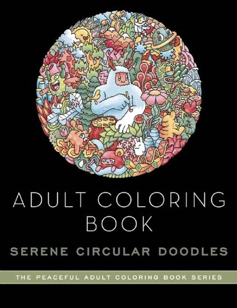 Adult coloring book doodle worlds adult coloring book the peaceful adult coloring book melendres lei books