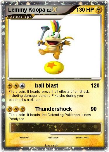 Pokemon lemmy koopa