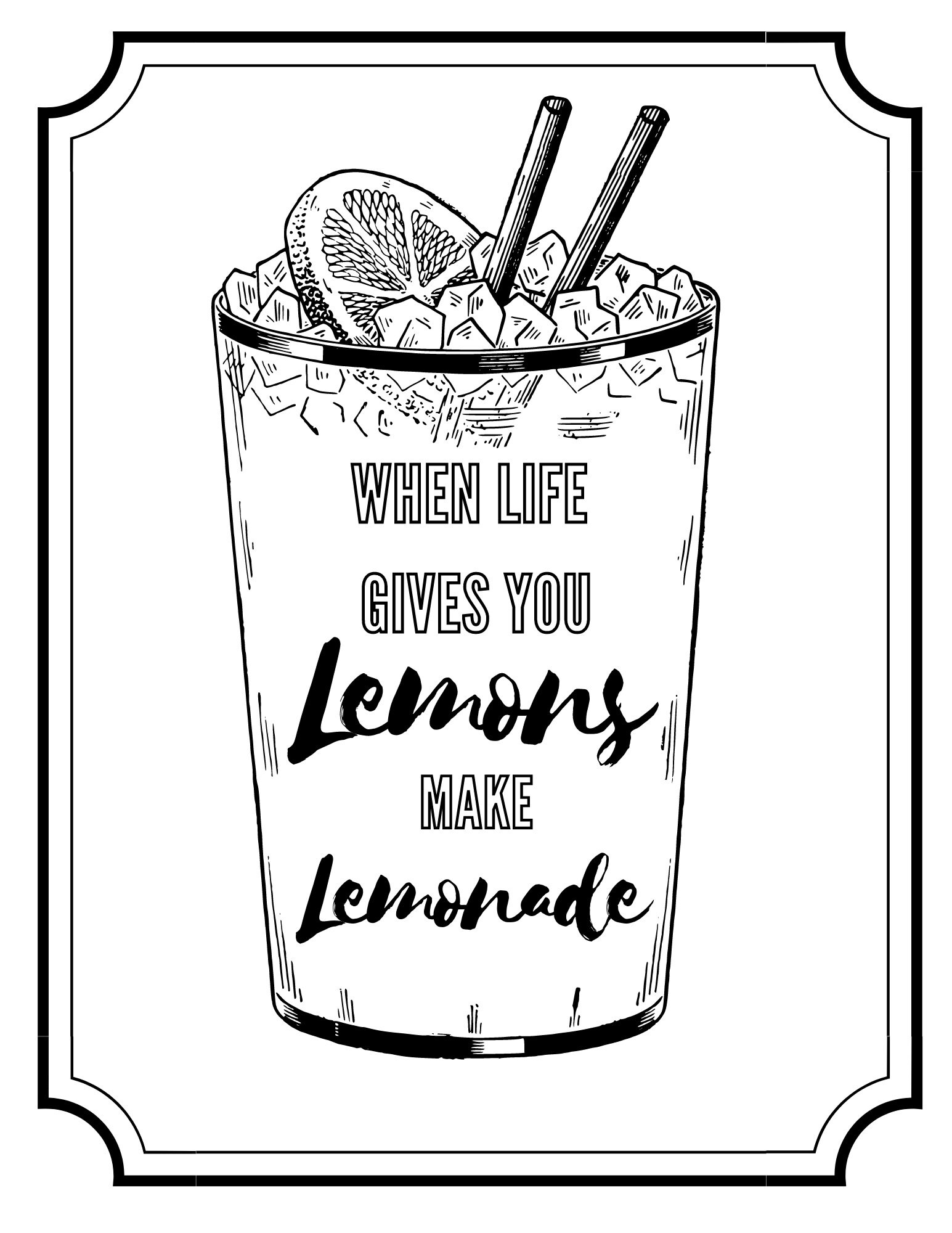 Printable lemon coloring pages lemon coloring adult coloring pages coloring lemons printable coloring pages printable