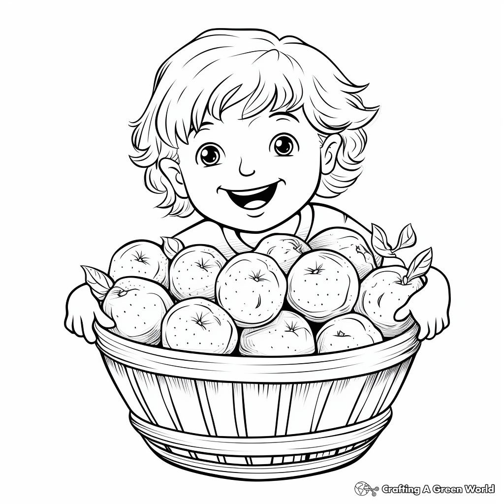 Lemon coloring pages