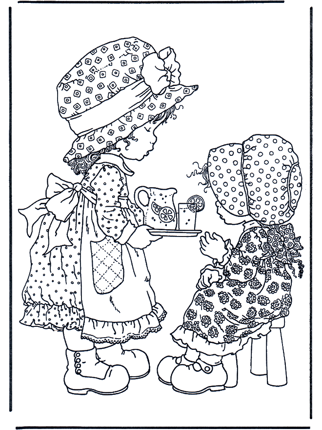 Lemonade coloring pages