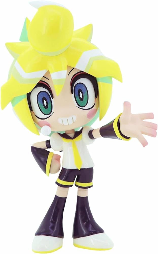 Furyu hatsune miku toonize kagamine len figure cartoon color toys games