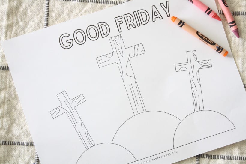 Lent coloring pages for free