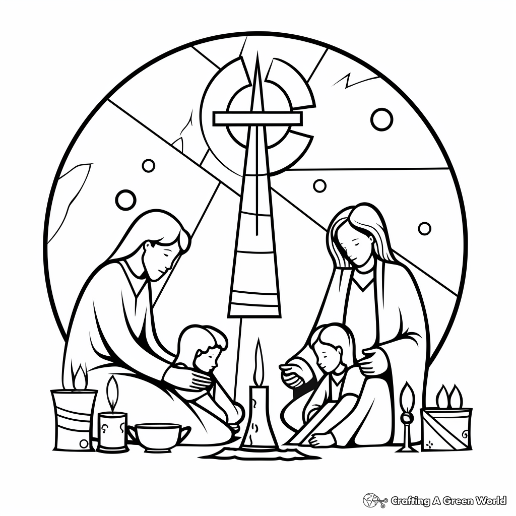 Lent coloring pages