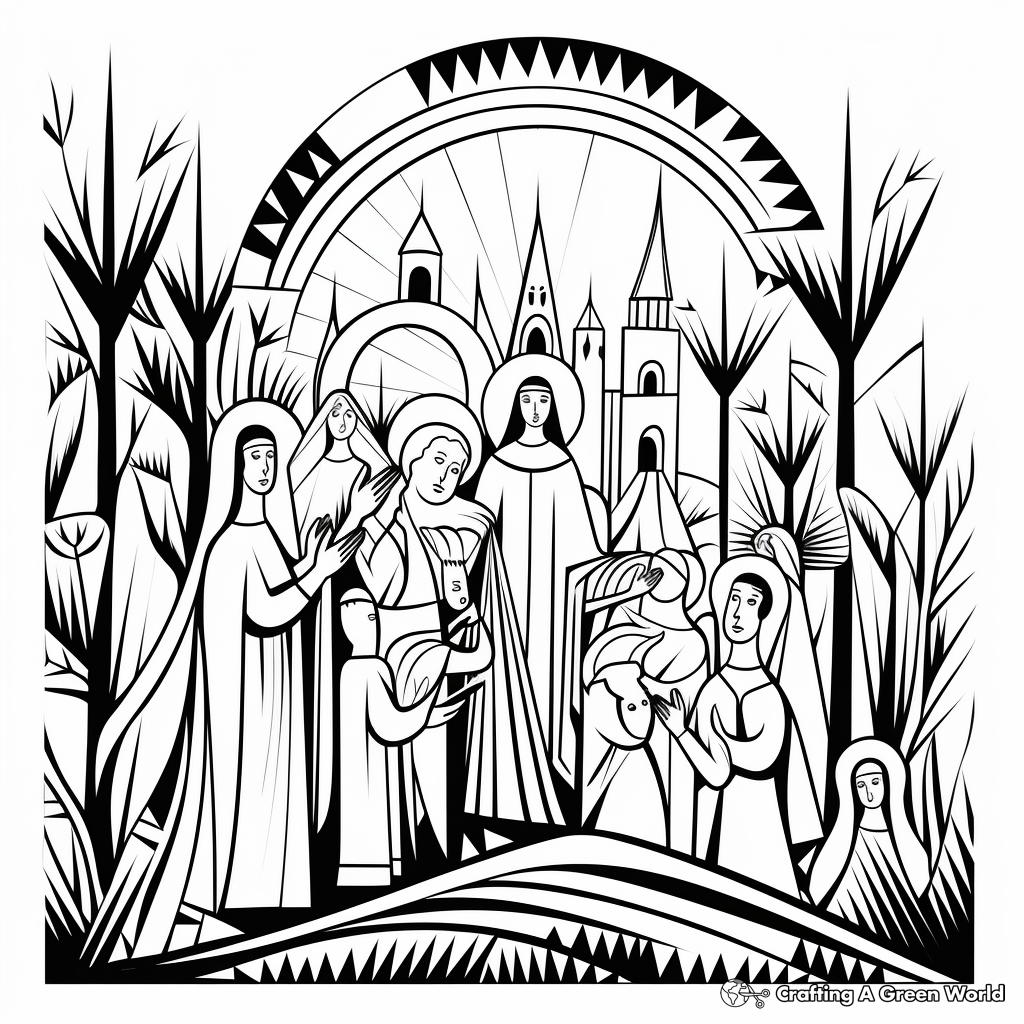 Lent coloring pages