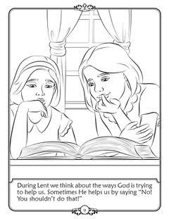 What is lent coloring book