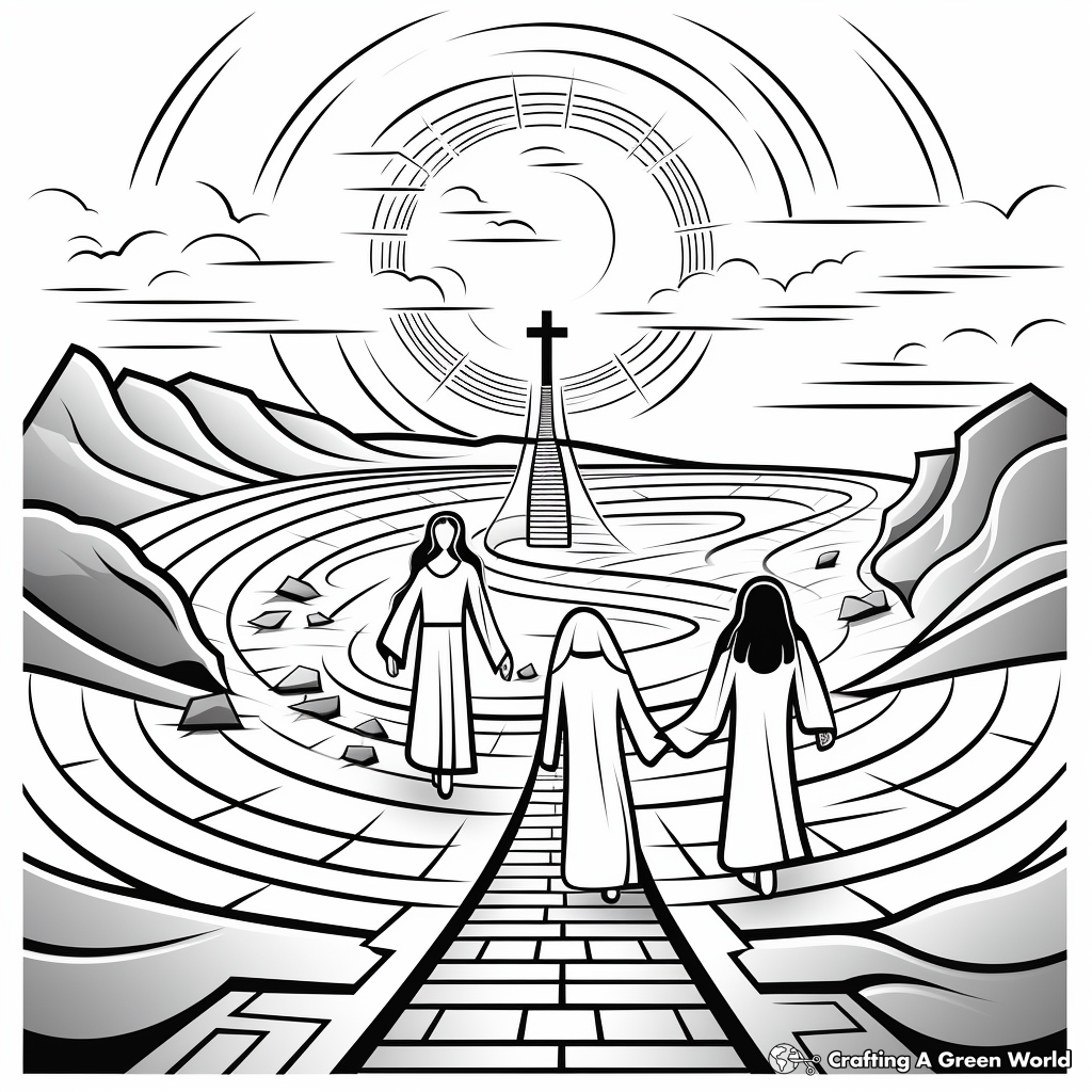 Lent coloring pages