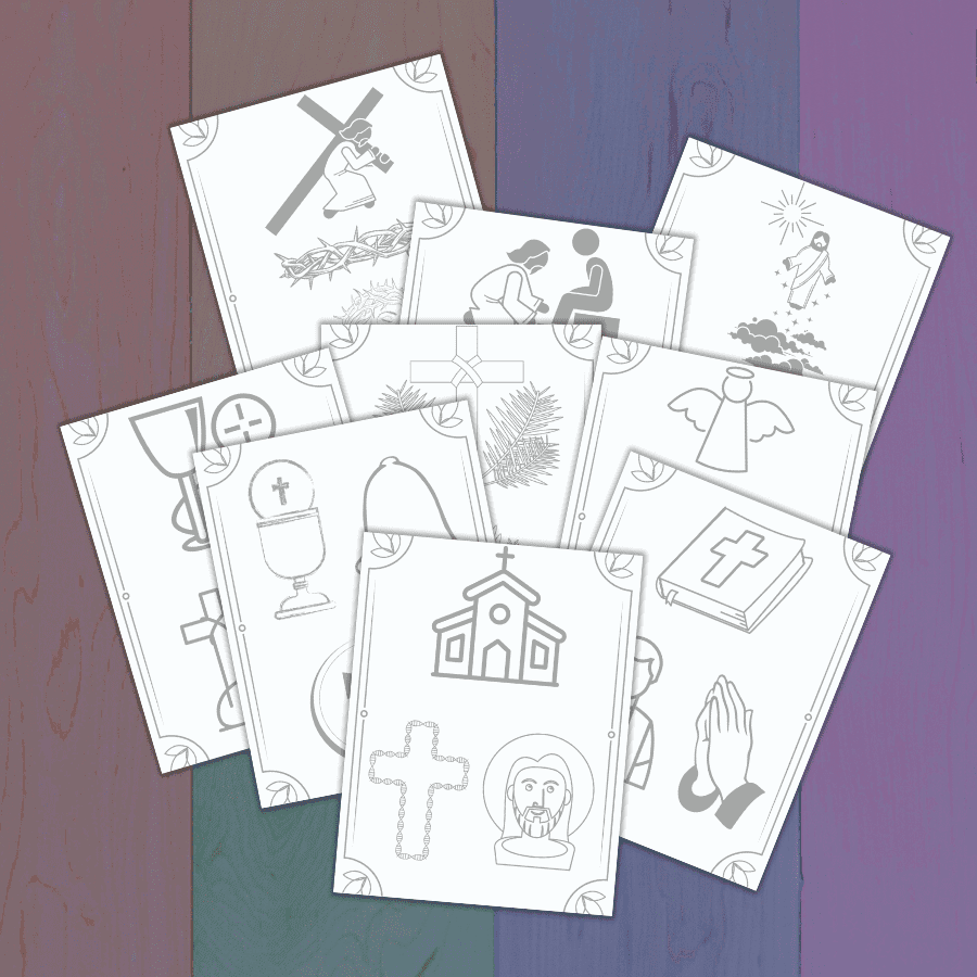 Free lenten printables for kids caballe family