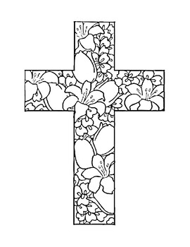 Lent coloring page tpt