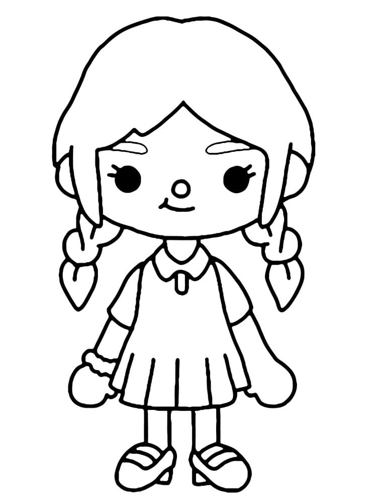 Toca boca coloring pages