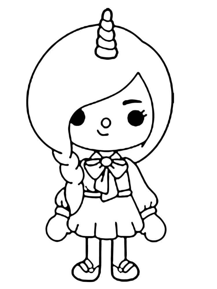 Toca boca coloring pages