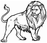 Ðï printable lion coloring pages for free