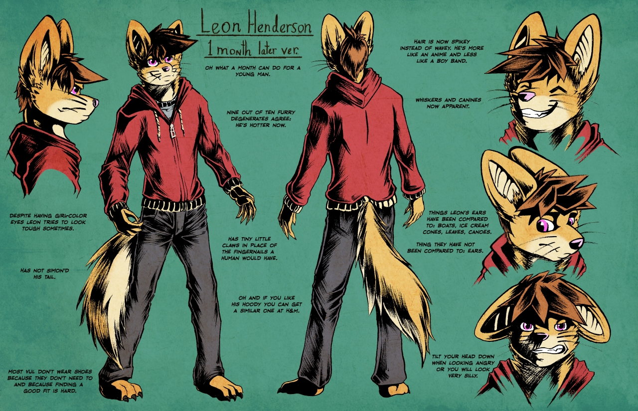 Season finale leon ref sheet by boneitis