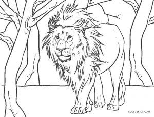 Free printable lion coloring pages for kids coolbkids leon para colorear dibujos de leones pãginas para colorear de animales