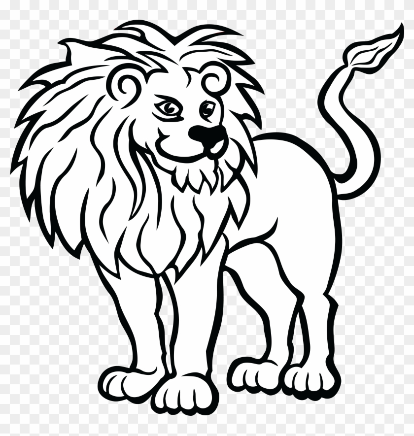 Free clipart of a lion