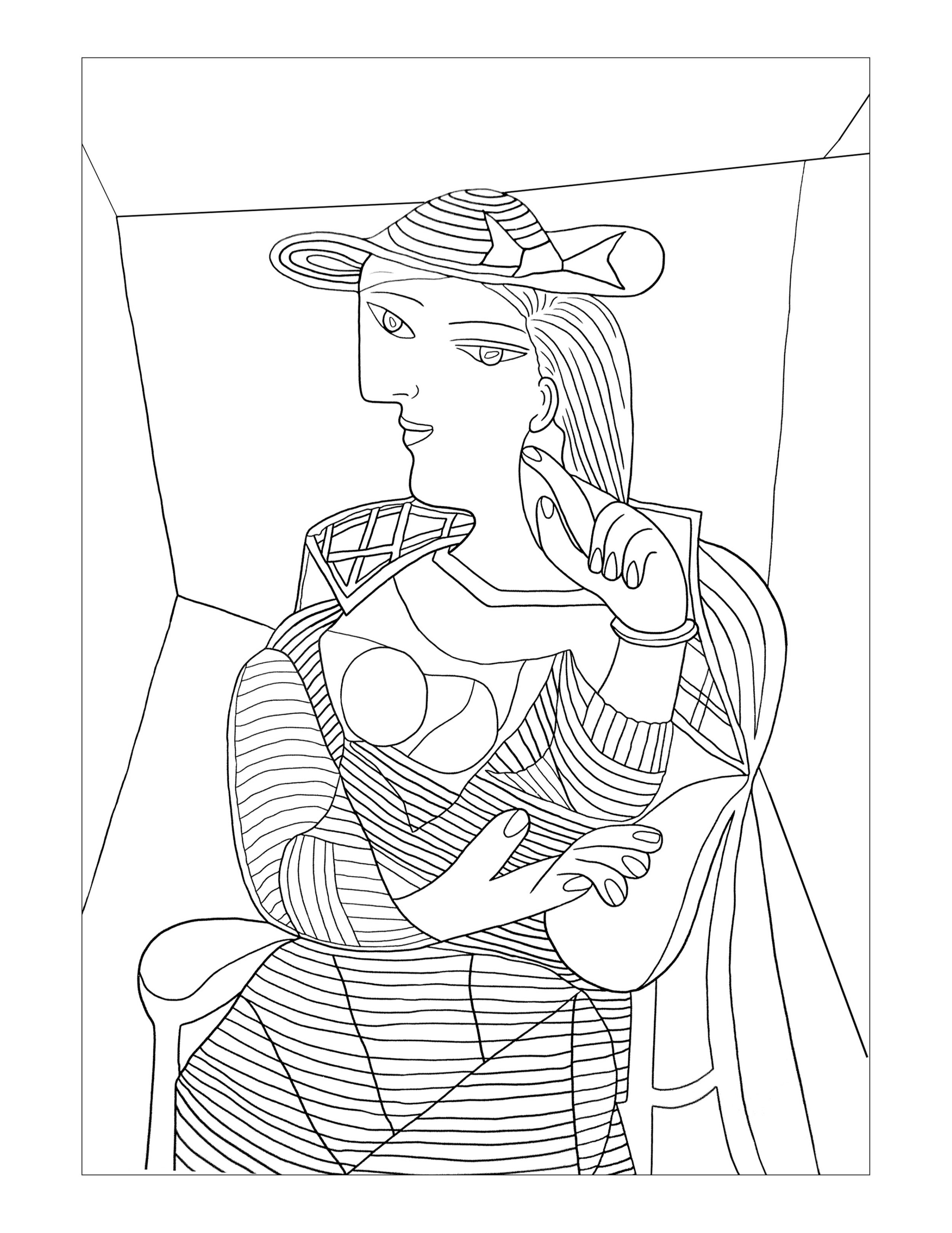 Coloring pages â the art room