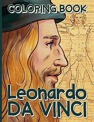 Leonardo da vinci coloring book relaxing coloring books for kids and adults with newest unofficial images in dubai