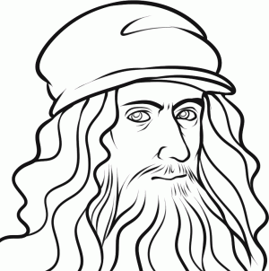 How to draw leonardo da vinci guided drawing botticelli art