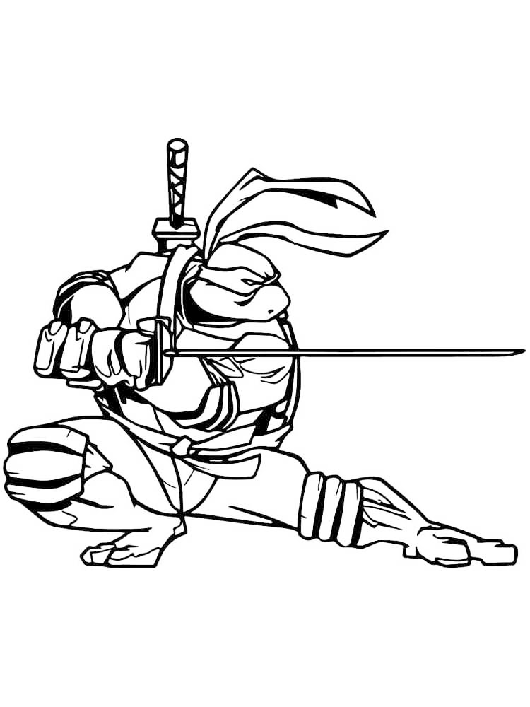 Teenage mutant ninja turtles coloring pages