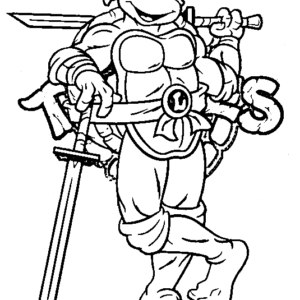 Ninja turtles coloring pages printable for free download