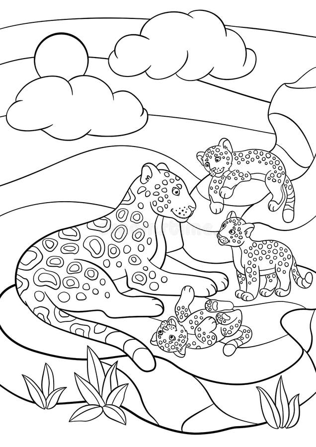 Mother jaguar stock illustrations â mother jaguar stock illustrations vectors clipart