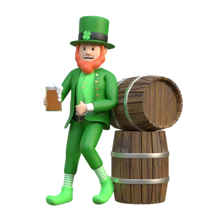 D leprechaun illustrations