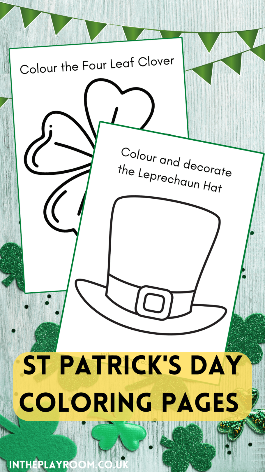 St patricks day lucky printables pack