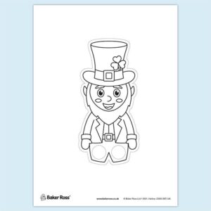 Leprechaun finger puppet craft activity guide baker ross