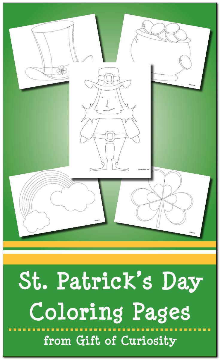 St patricks day coloring pages