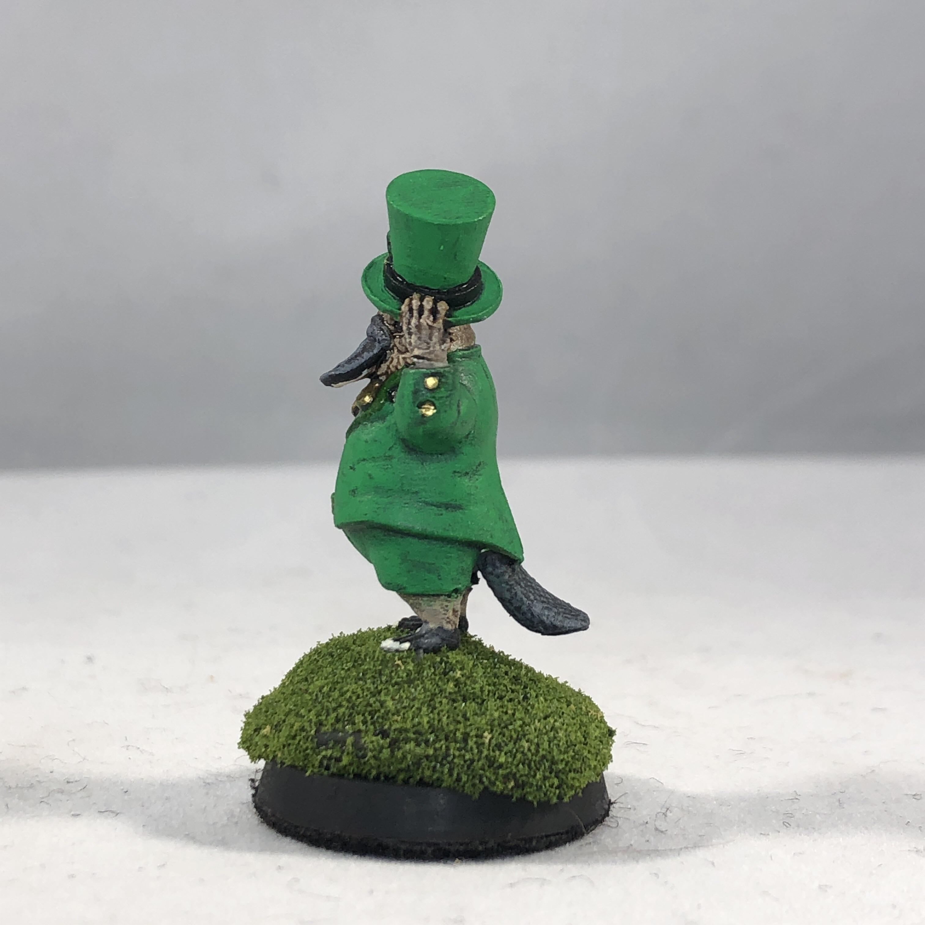 Meet patty oplaty a boondaburran leprechaun model was designed by cobramode printed on elegoo saturn in grey resin rprintedminis