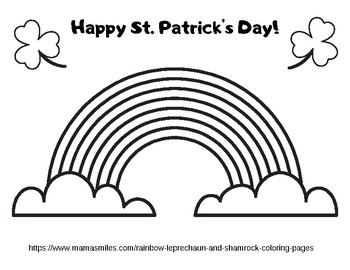 St patricks day coloring pages by mamasmiles tpt