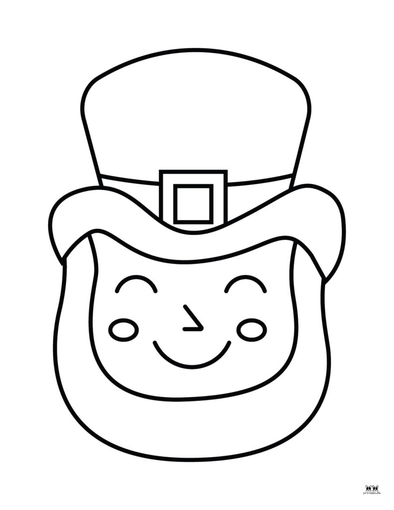 Leprechaun coloring pages templates