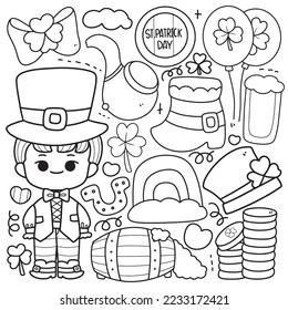 St patricks day coloring pages over royalty